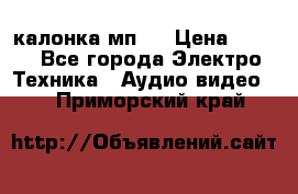 калонка мп 3 › Цена ­ 574 - Все города Электро-Техника » Аудио-видео   . Приморский край